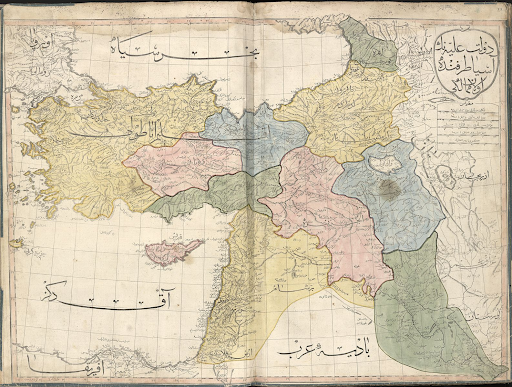 Map of the Ottoman Empire